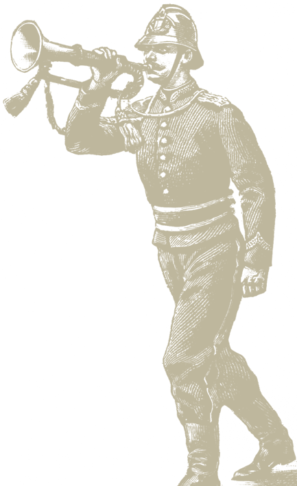 Trumpet man motif