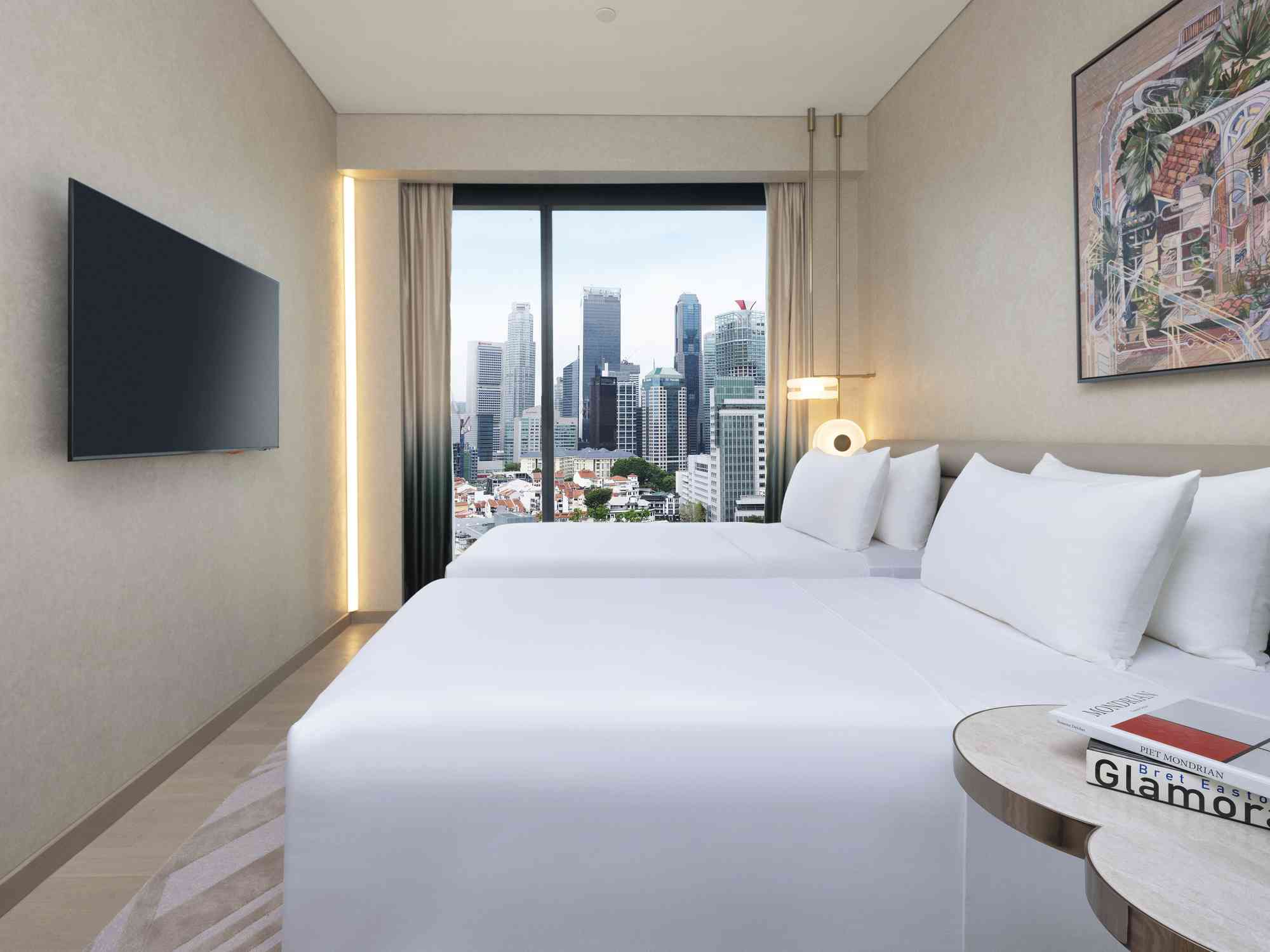 Twin beds Singapore Duxton - Duxton View room