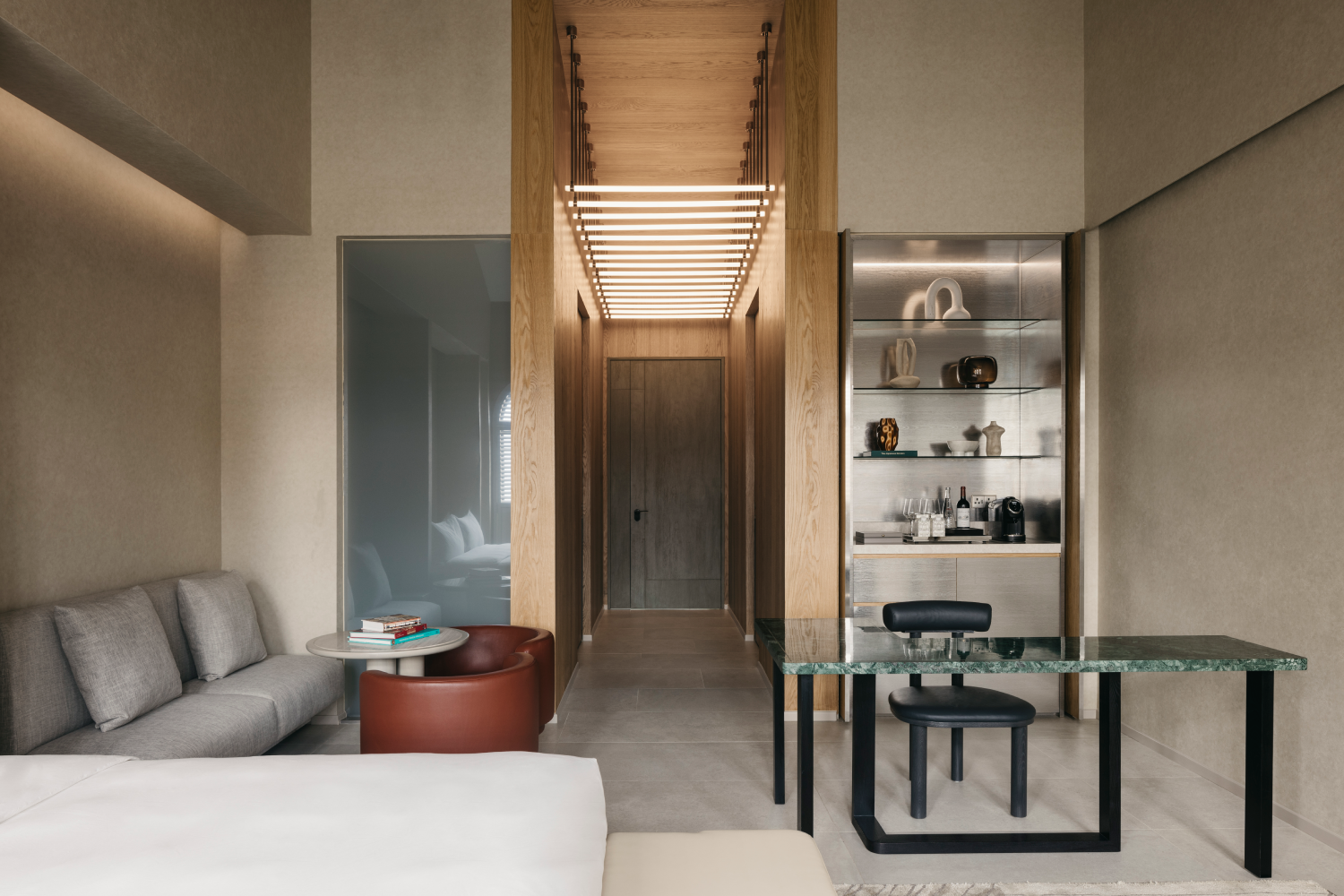 living space in suite