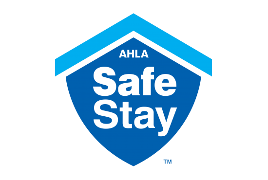 AHLA Safe Stay logo