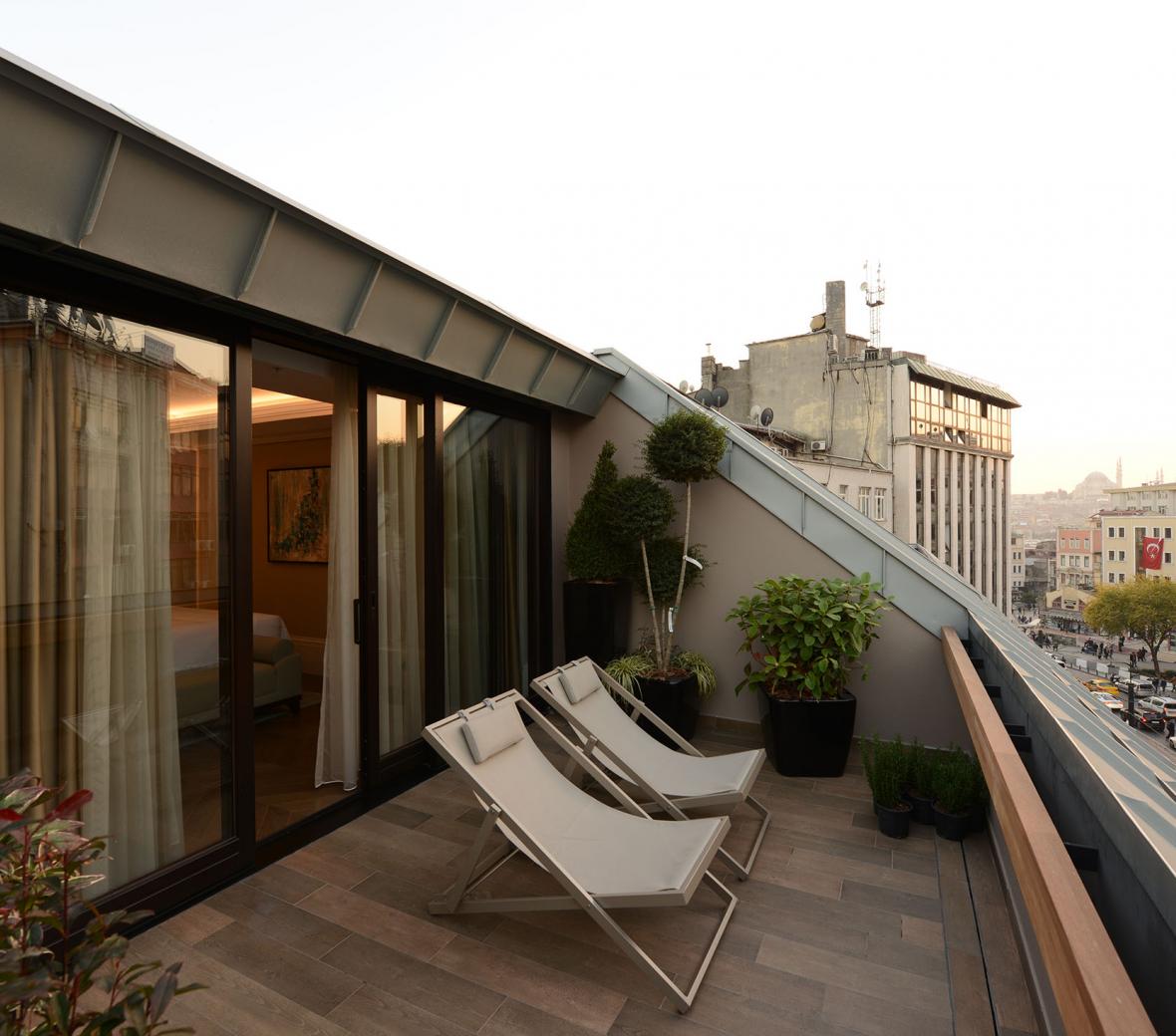 10 Karakoy penthouse terrace