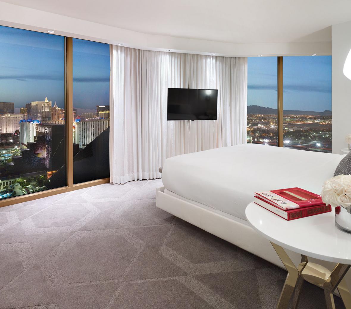 Delano scenic suite bedroom
