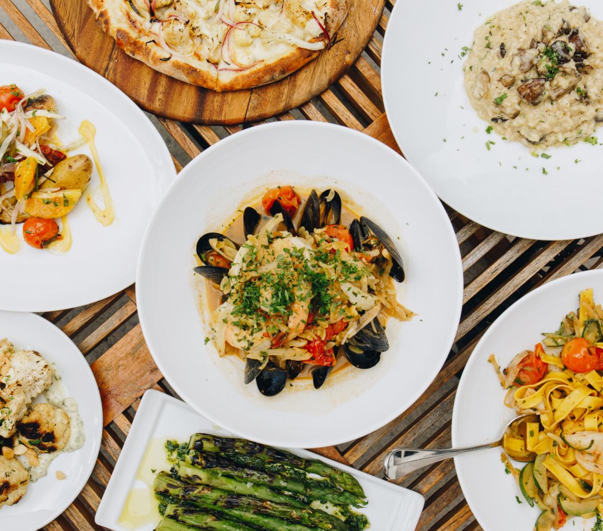 plates of food from Filia