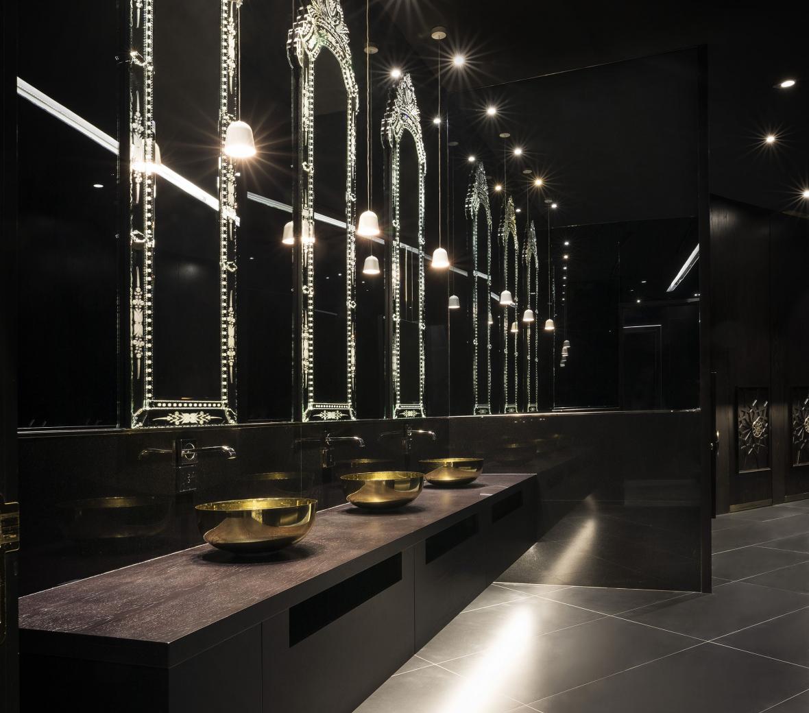 Black Orchid Bathroom