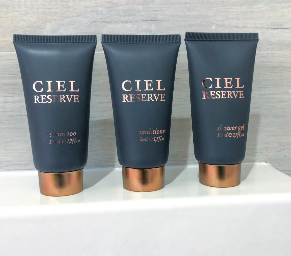 Ciel Reserve bath amenities