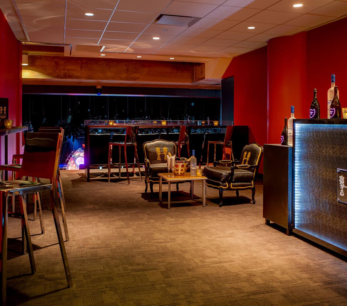private box at Hyde American Airlines Arena
