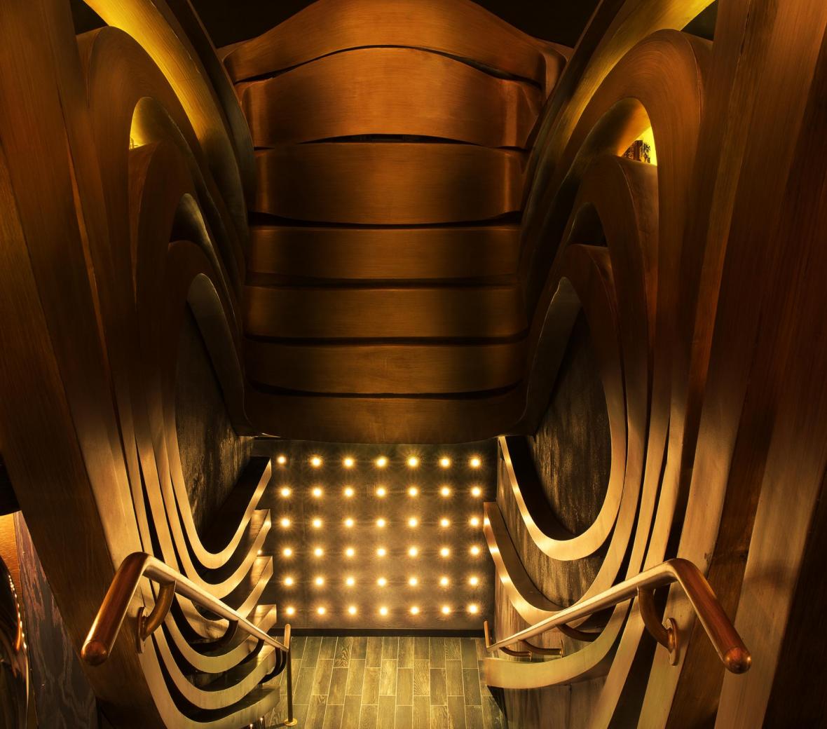 stairs at Hyde American Airlines Arena