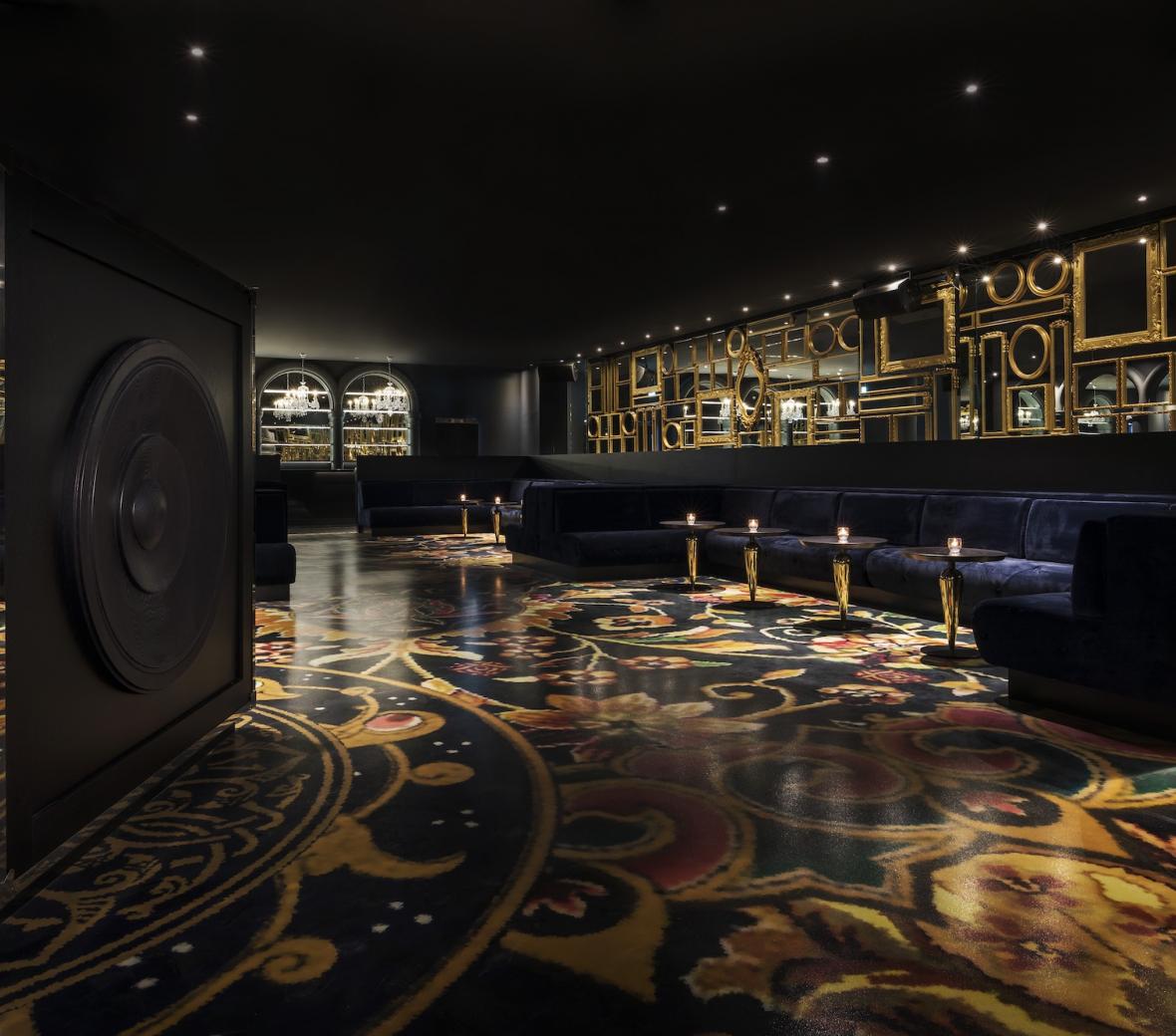 Black Orchid Interior at Mondrian Doha