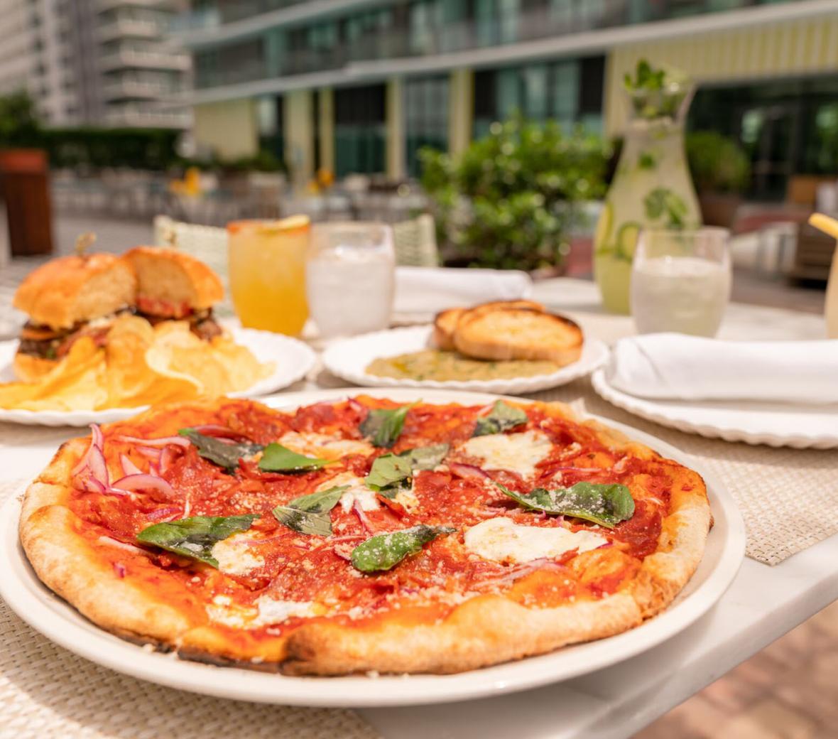 Pizza at Altitude Brickell