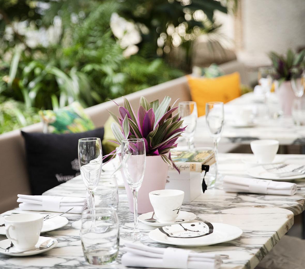Courtyard Garden at the Sanderson