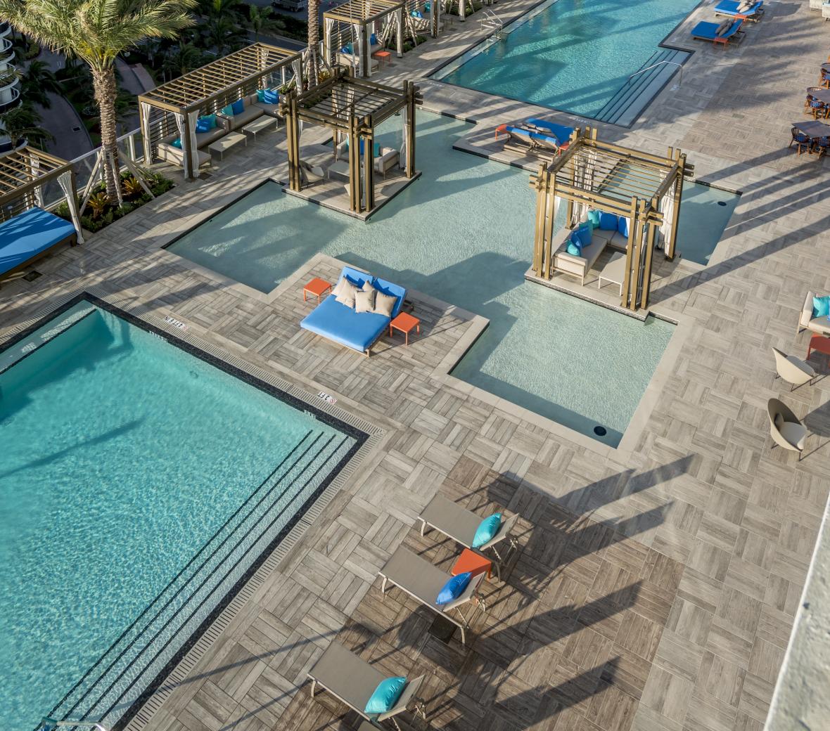 Hyde Hollywood Aerial shot