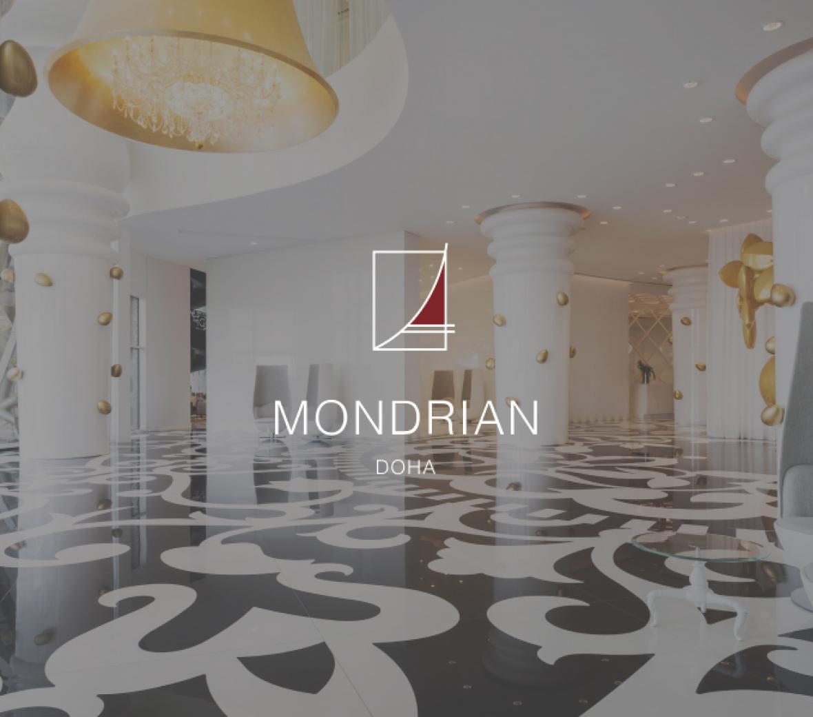 Mondrian Doha with logo