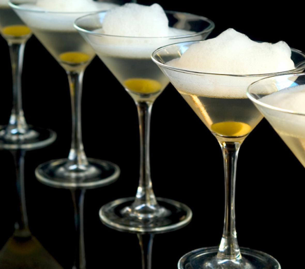 5 Dirty martinis in a row