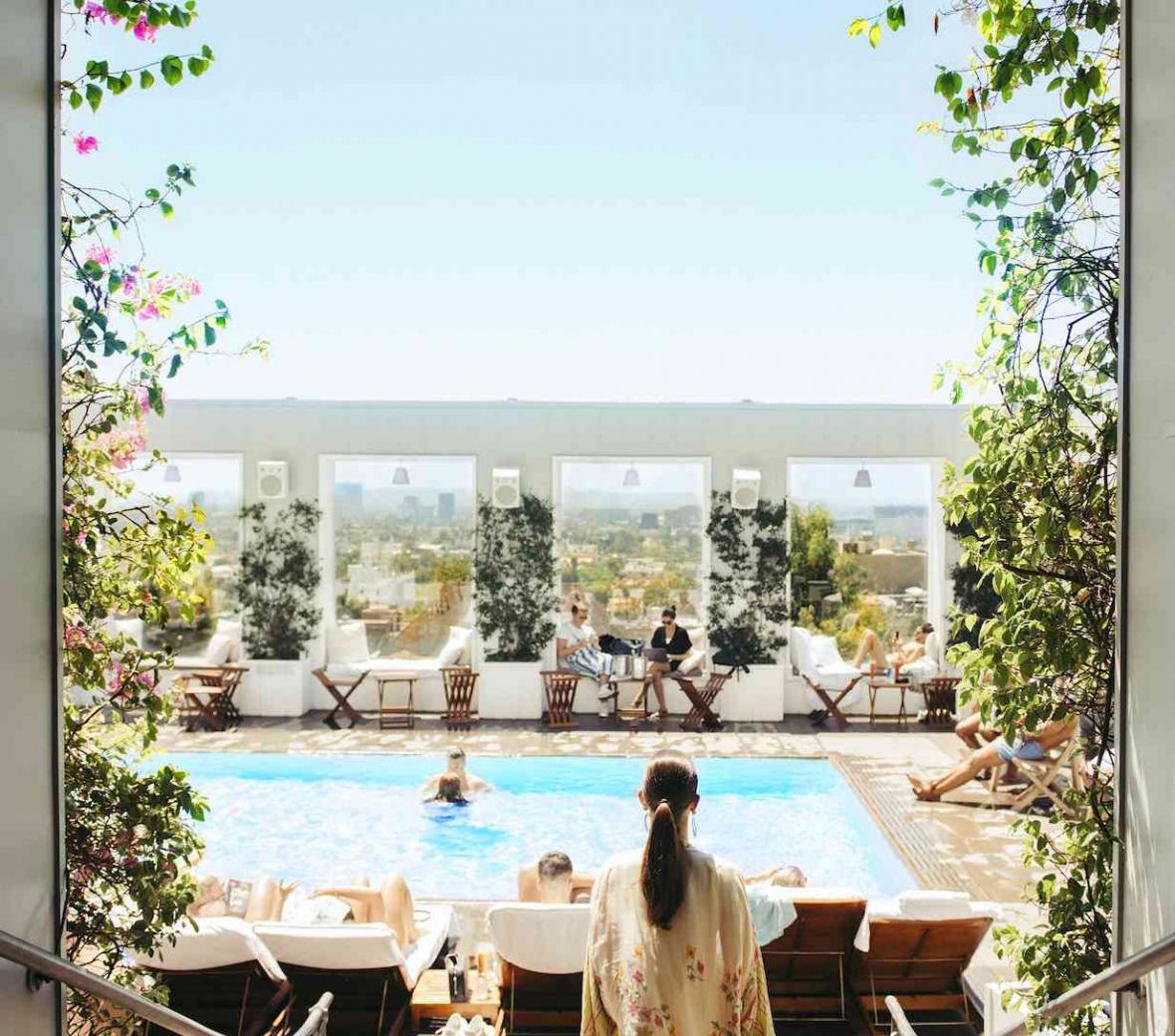 Poolside