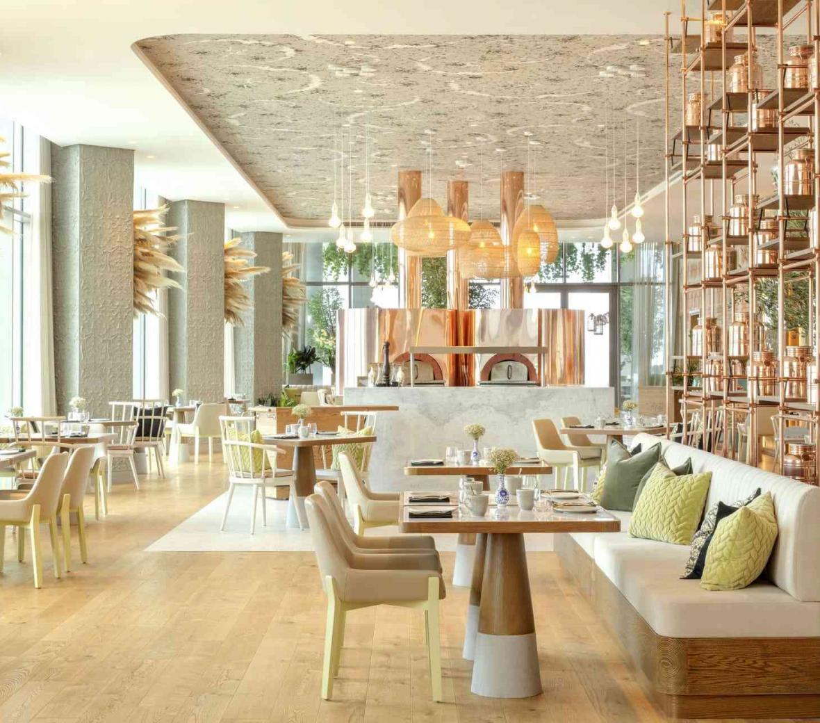 dining room at Fi'lia Dubai