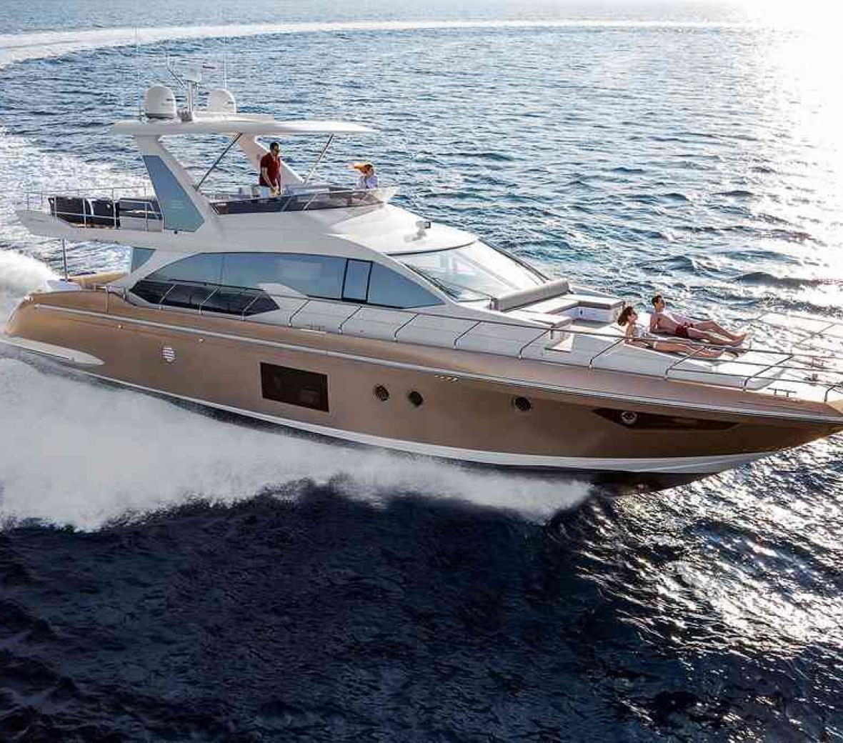 68 Champagne azimut yacht