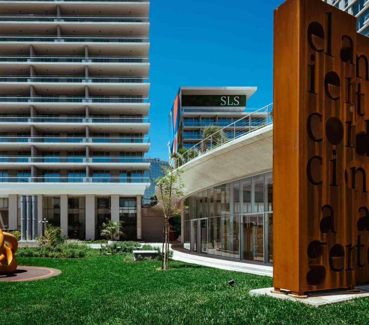exterior shot of sls puerto madero