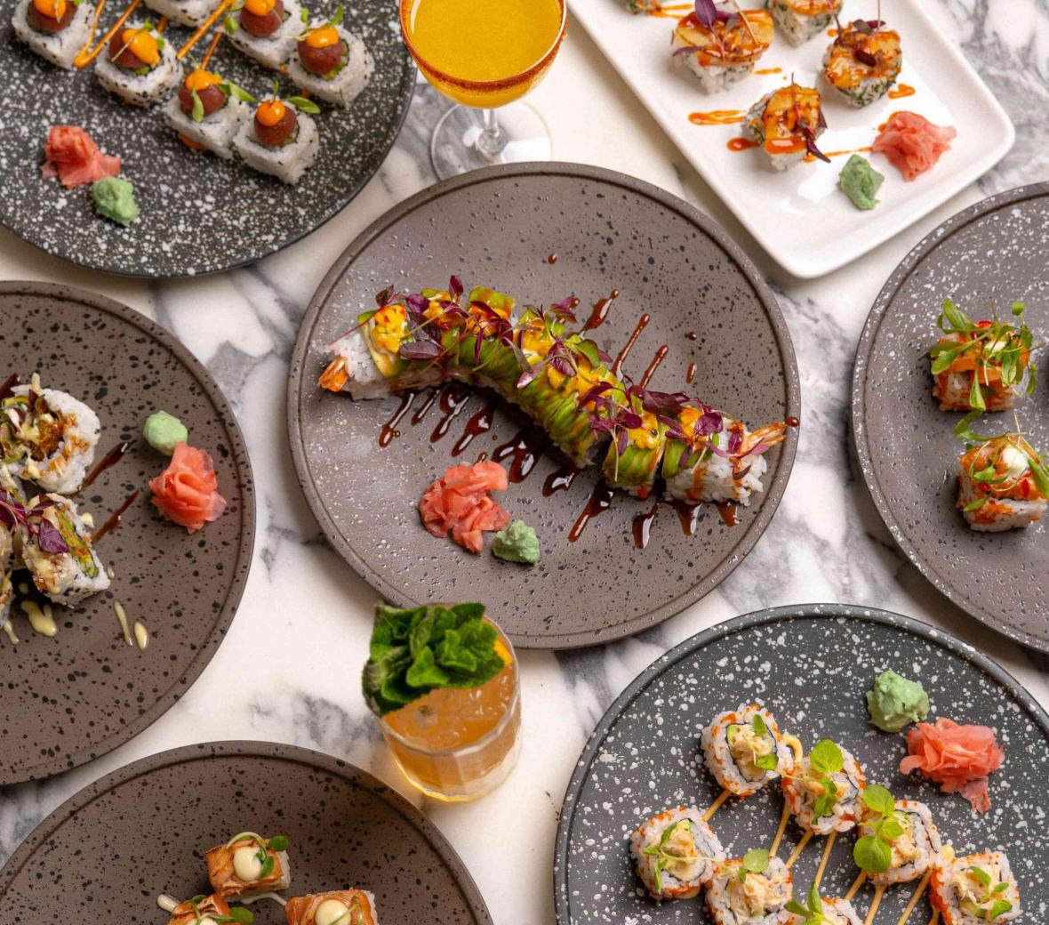 SND - F&B - Sushi plates