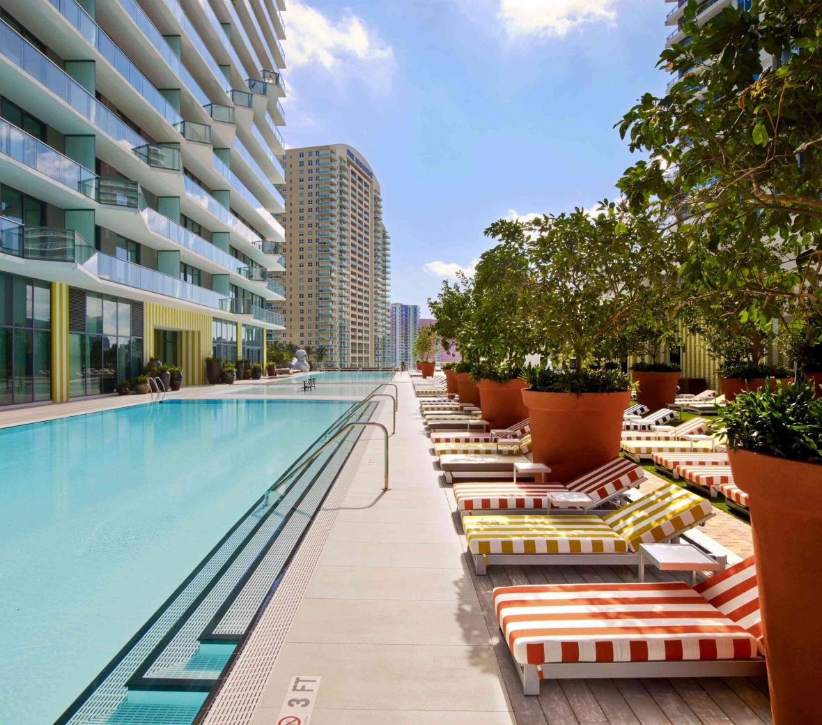 SLS Brickell Pool