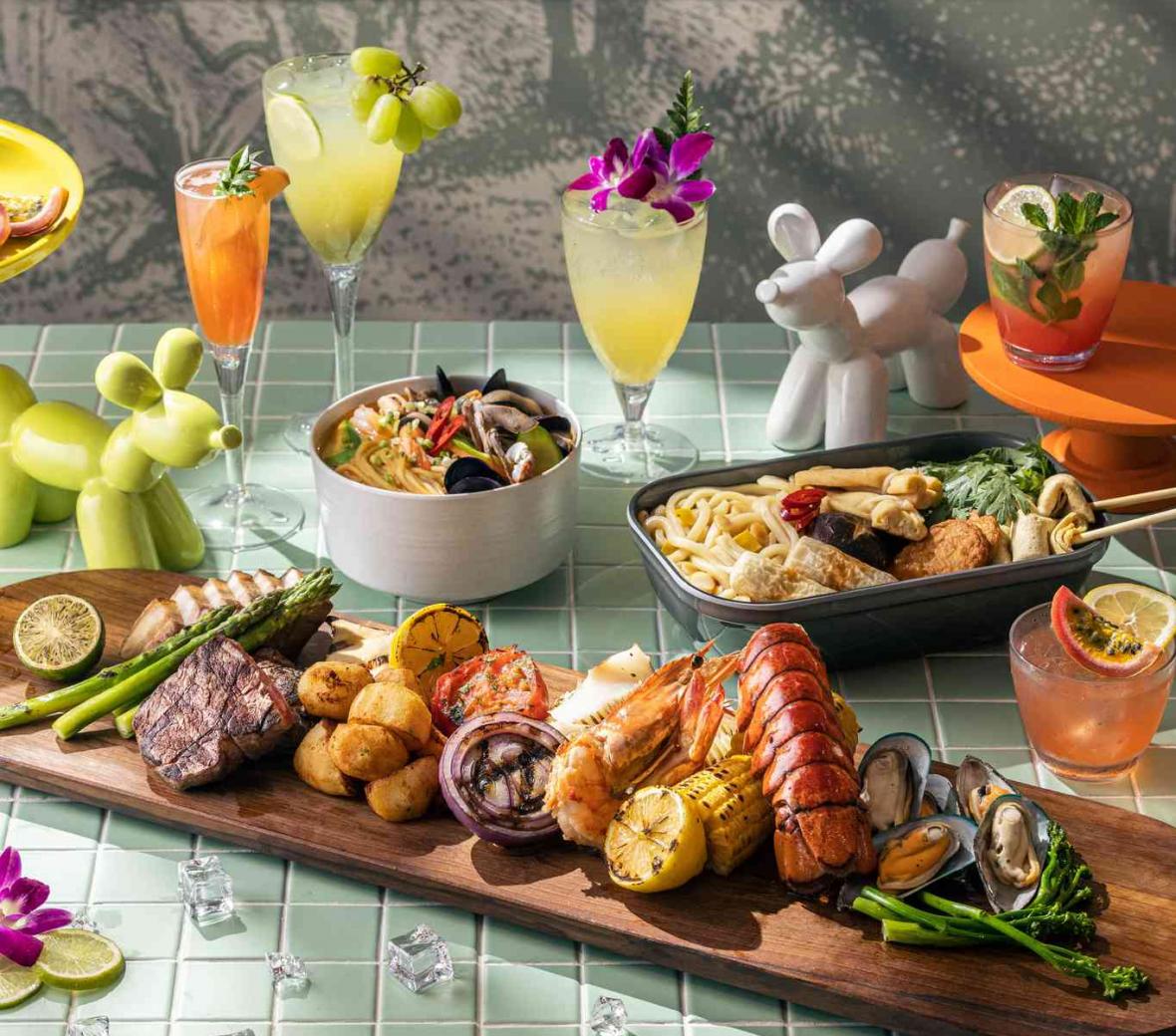 Altitude Pool & Lounge menus
