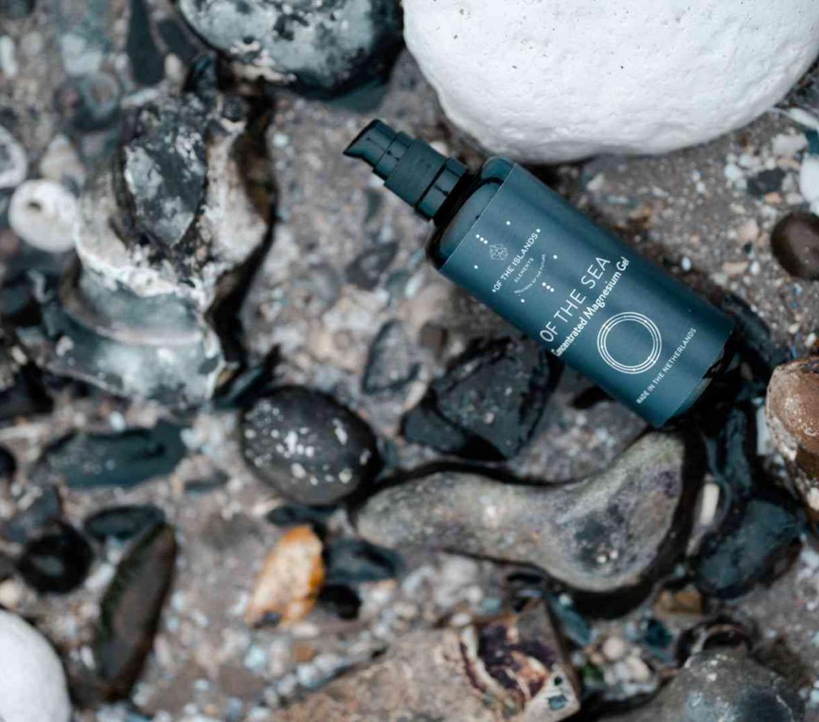 product on the beach