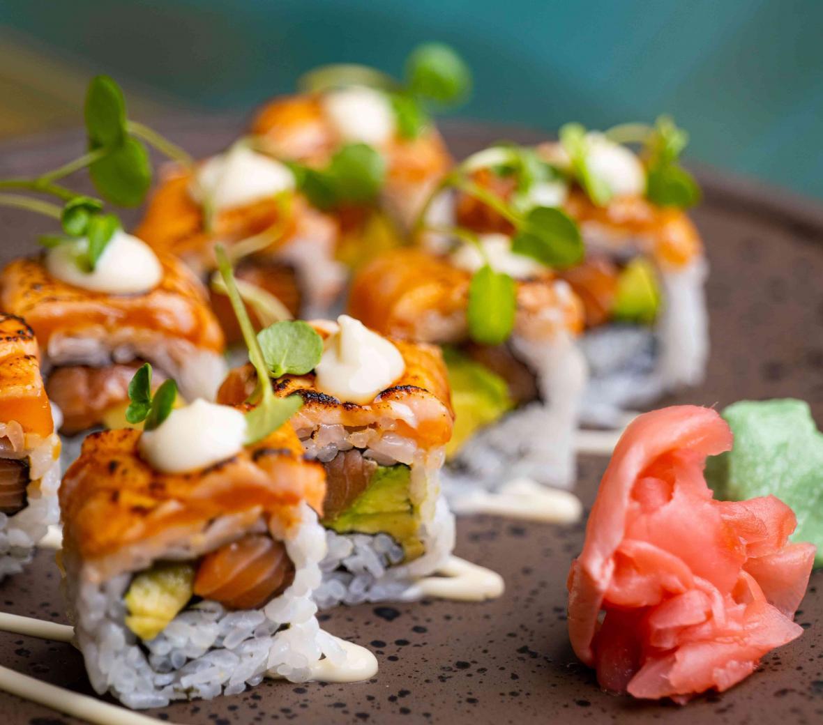 Sushi and ginger