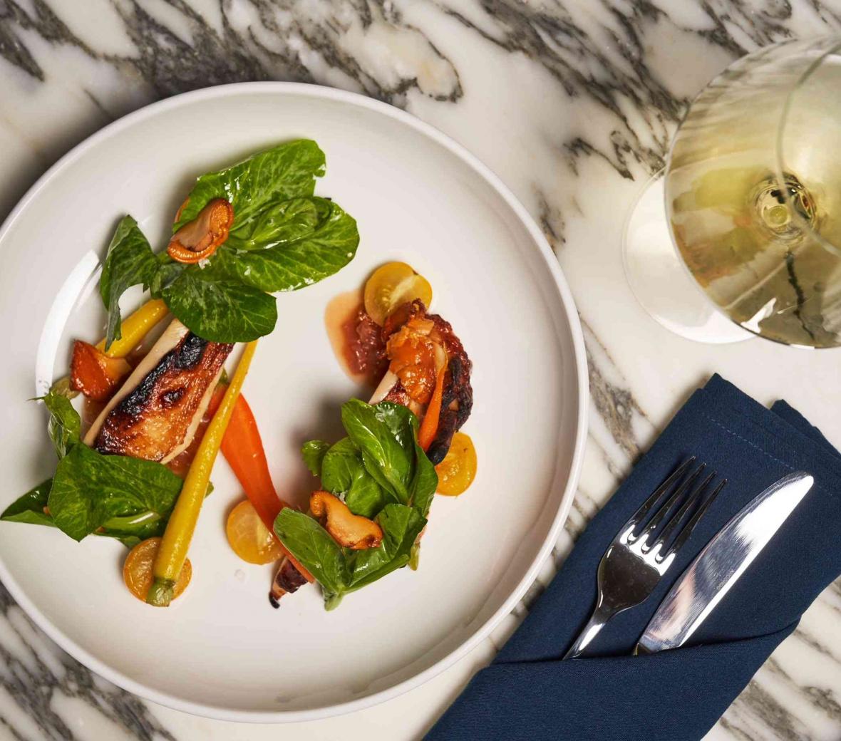 A delicious plate of carrots 