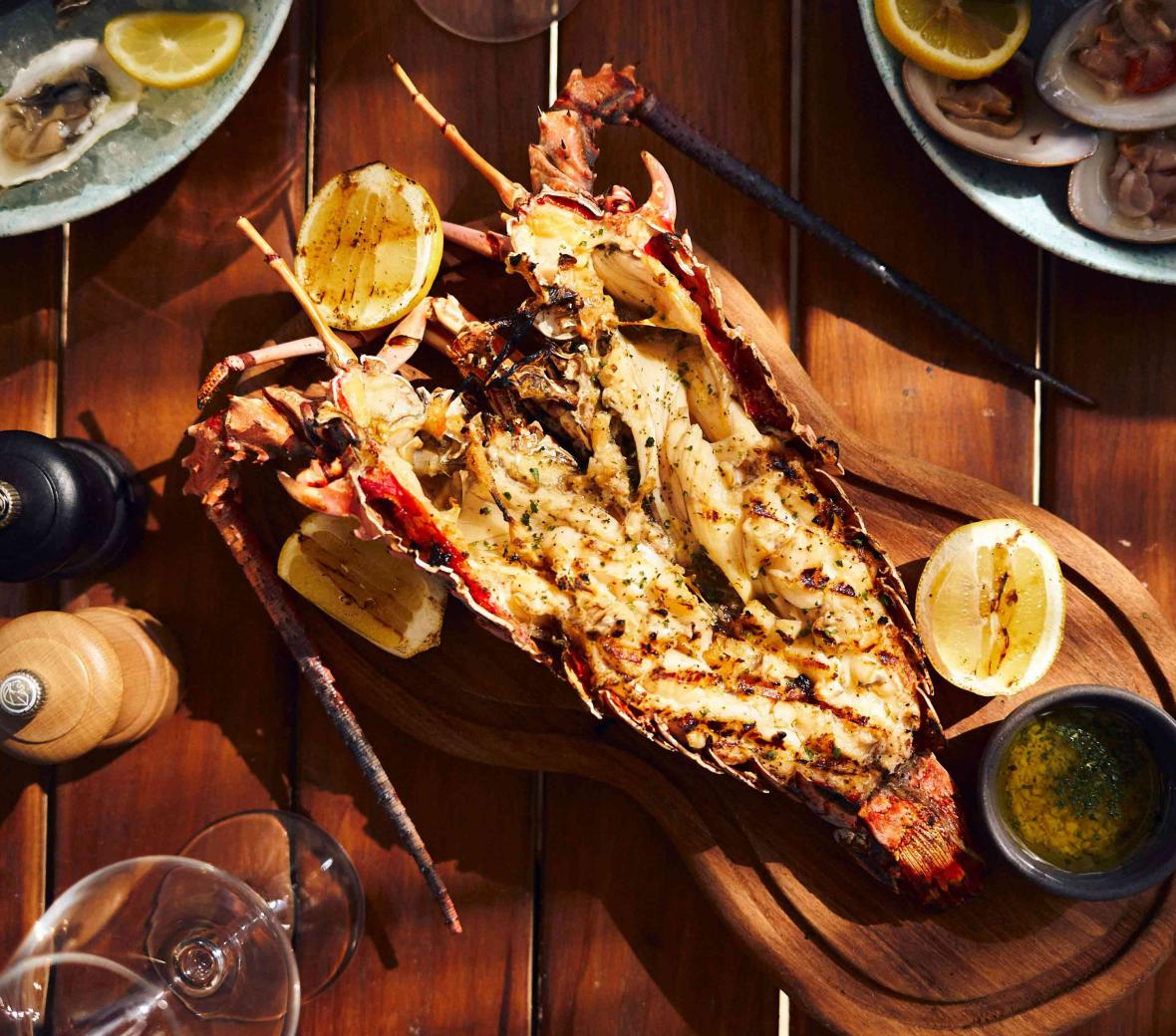 Grilled Lobster