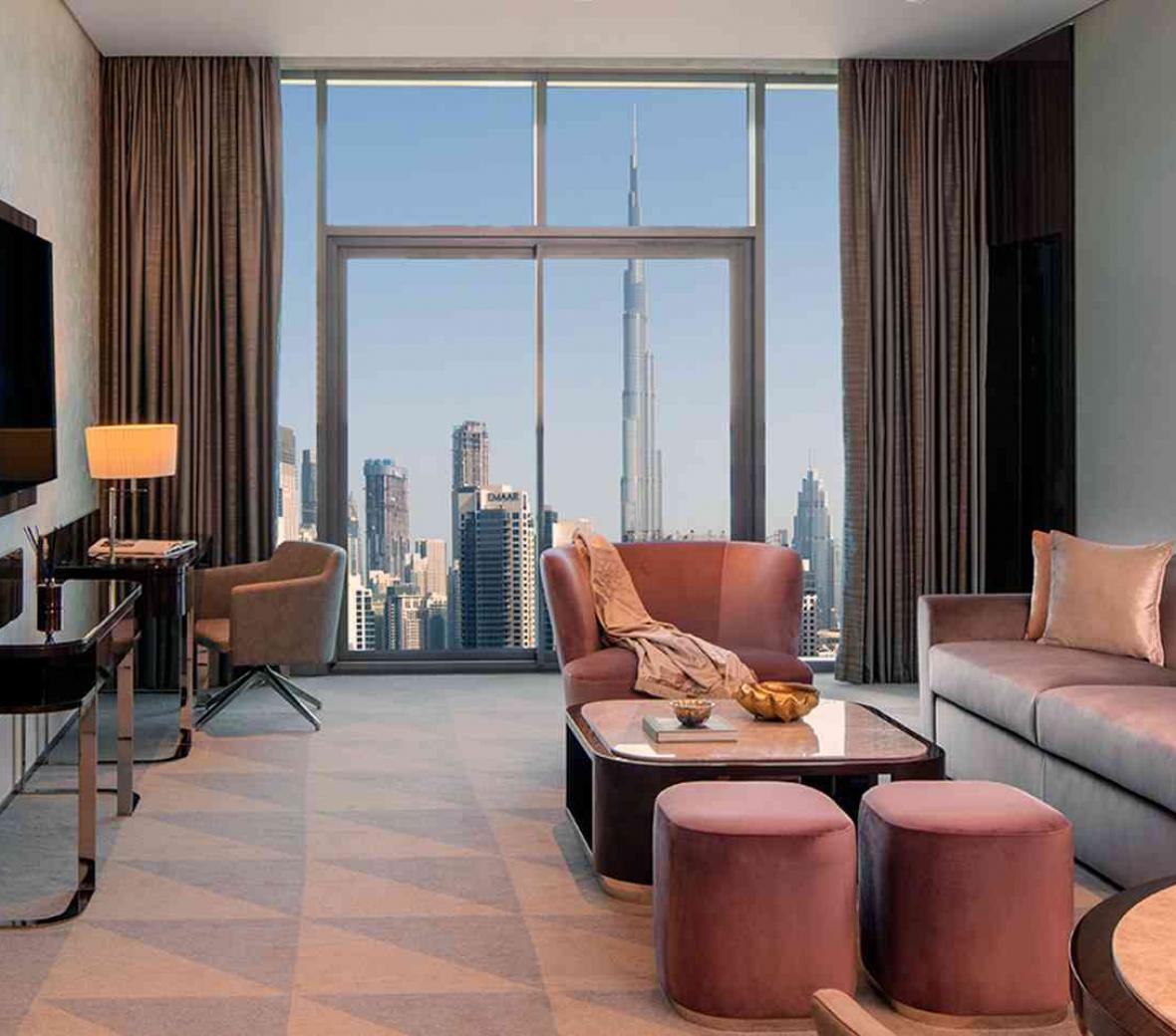 Hyde Hotel Dubai - Executive Suite with Burj Khalifa view