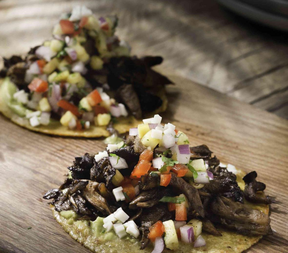 wild mushroom taqueria