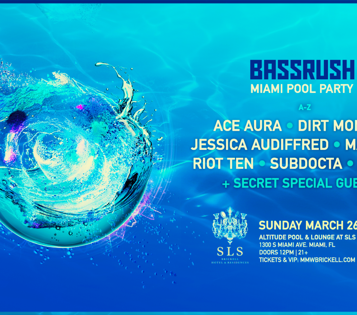 Bassrush Miami Pool Party