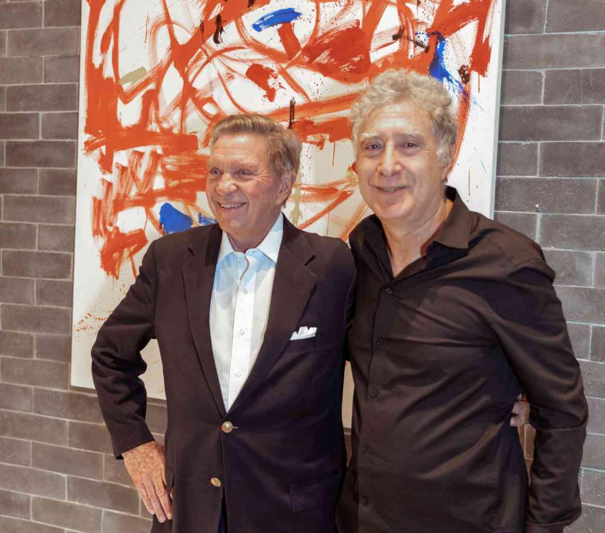 Artists J. Steven Manolis and Alejandro Avakian