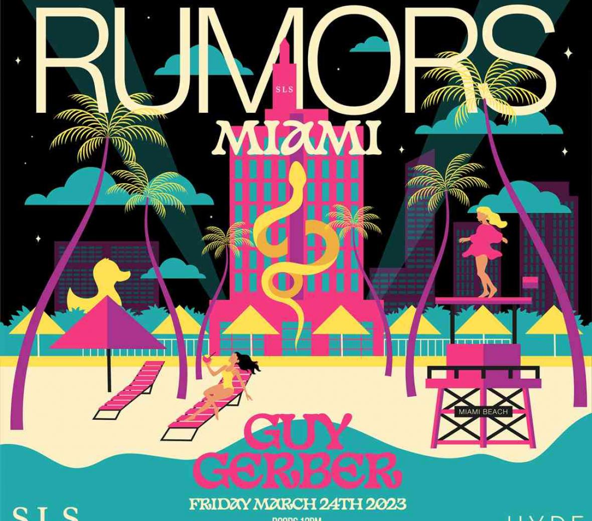 Music Festival Flyer - RUMORS MIAMI