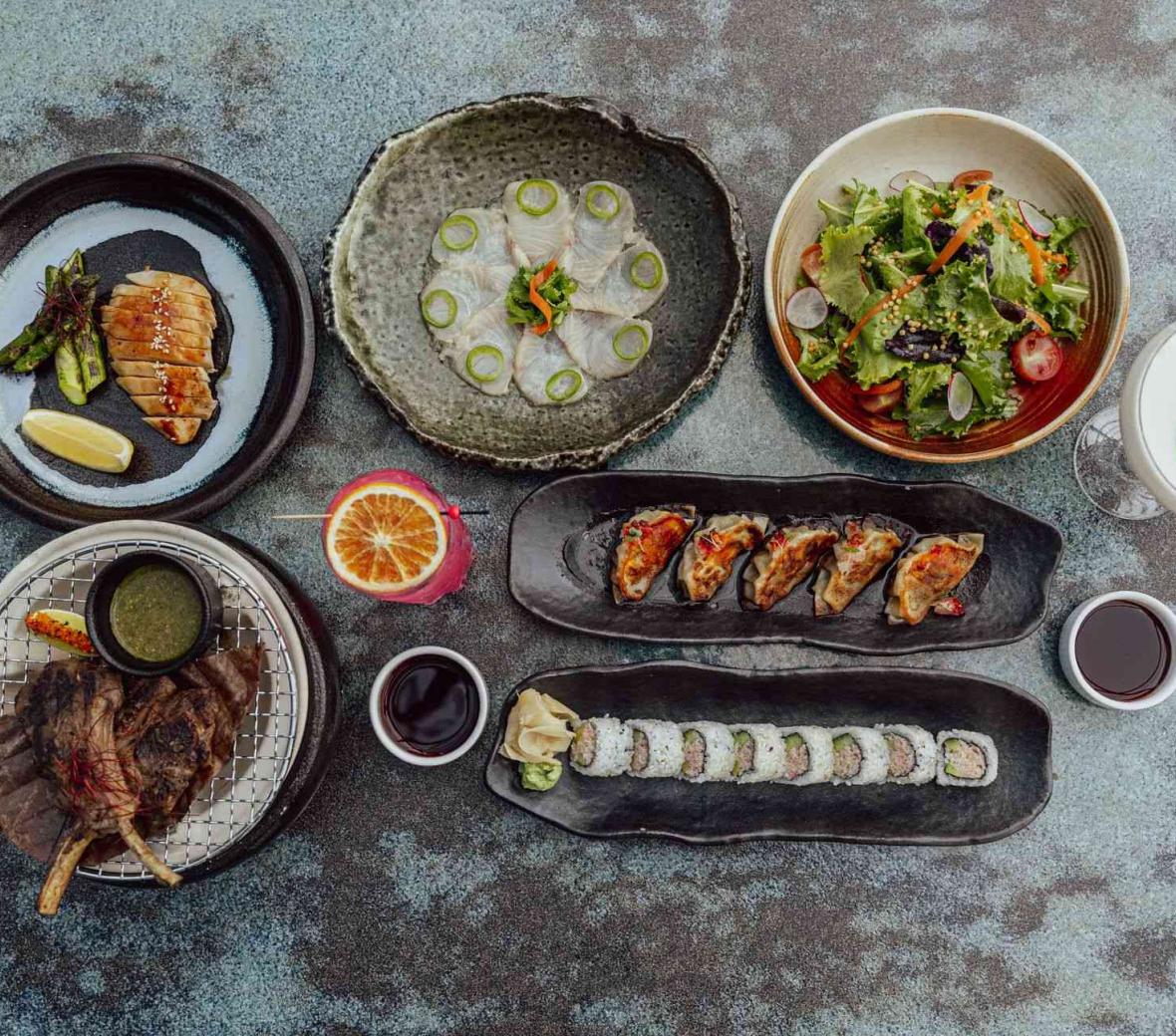 Ramadan Iftar with Japanese food