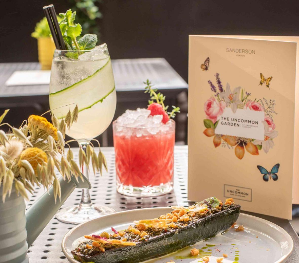 Uncommon lunch and cocktail