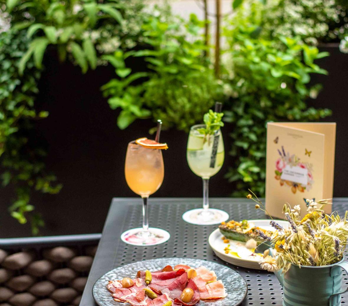 Uncommon cocktails and food