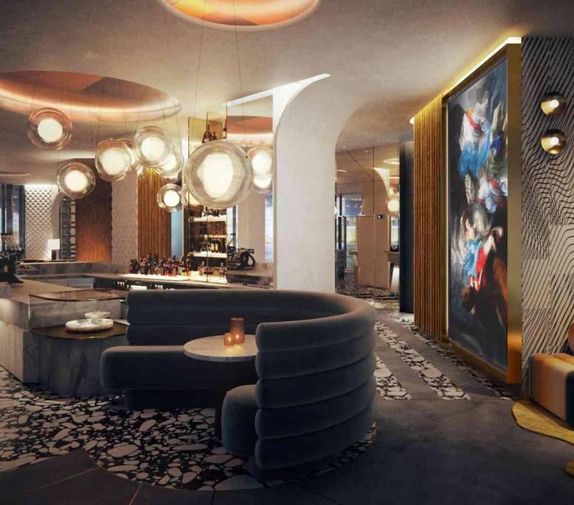 Mondrian Hong Kong - Avoca Bar Night