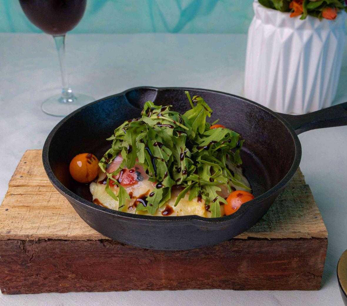 Stuffed Provolone Cheese