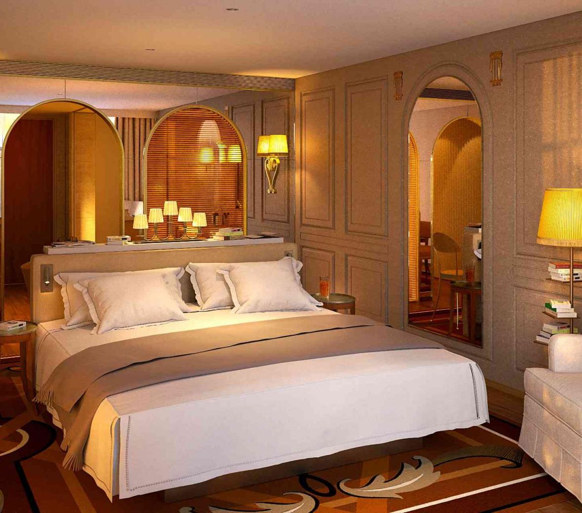Mondrian Bordeaux - Bedroom
