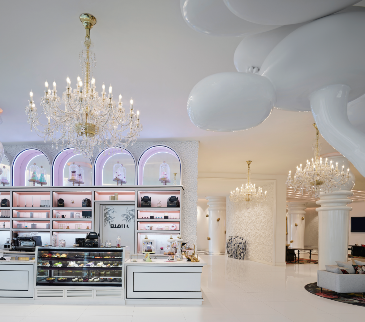 pastry counter