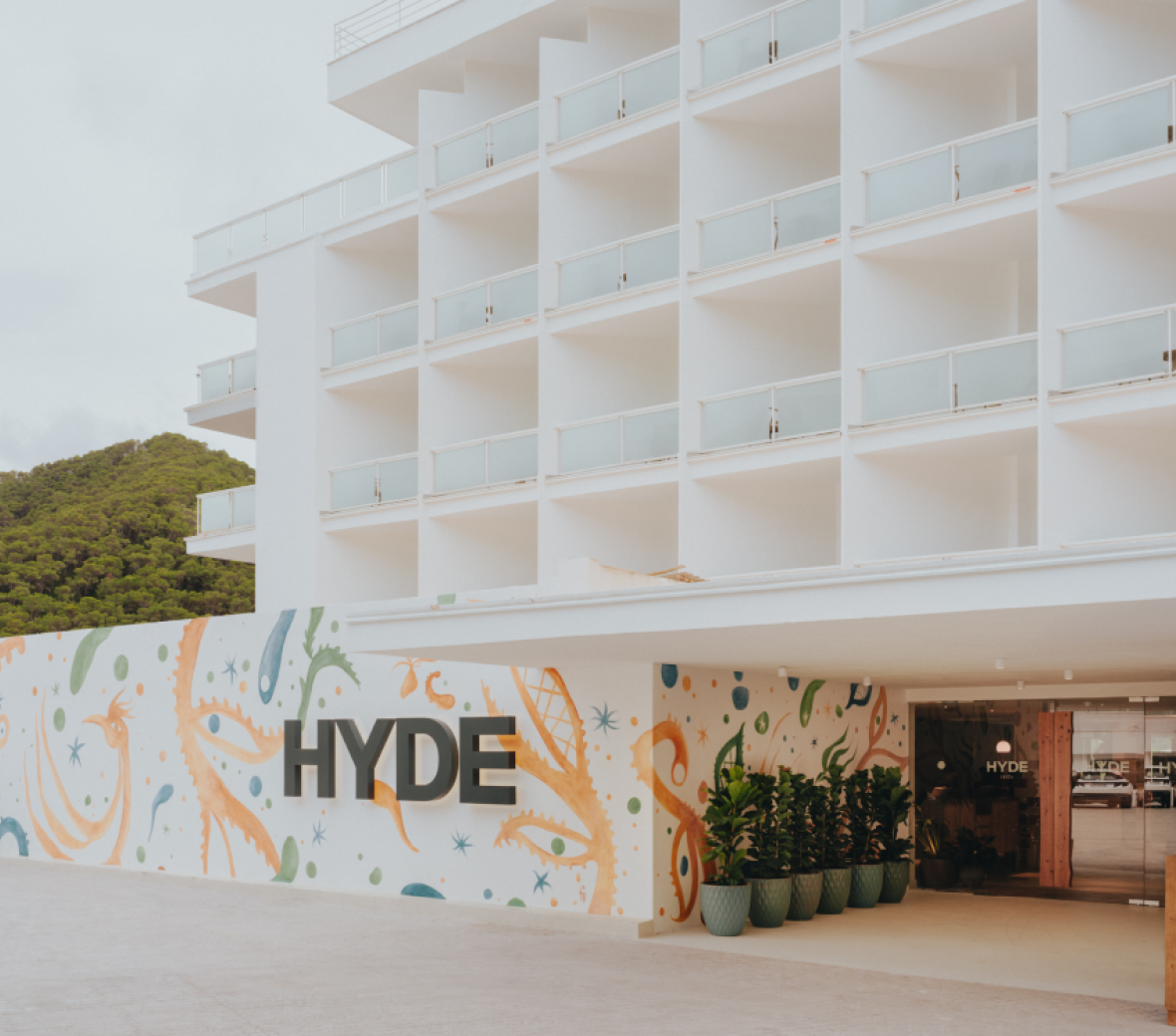Hyde Ibiza Exterior of Hotel