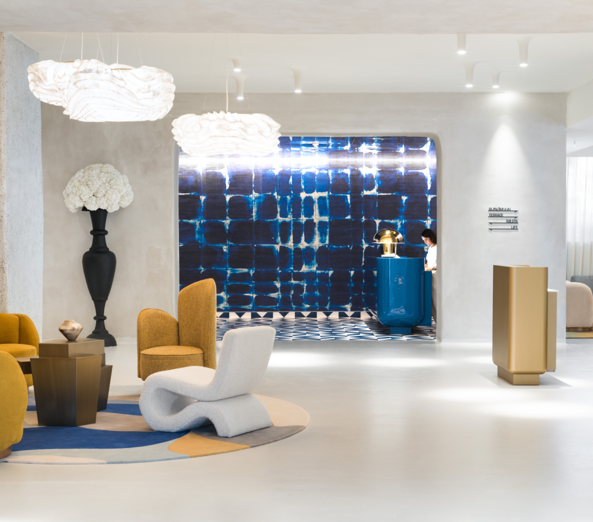 Mondrian Ibiza Hotel Reception