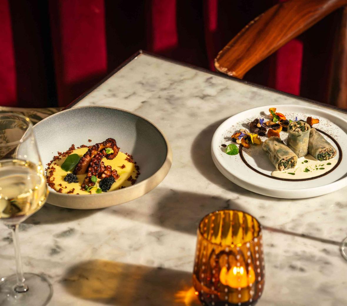 A La Carte Menu