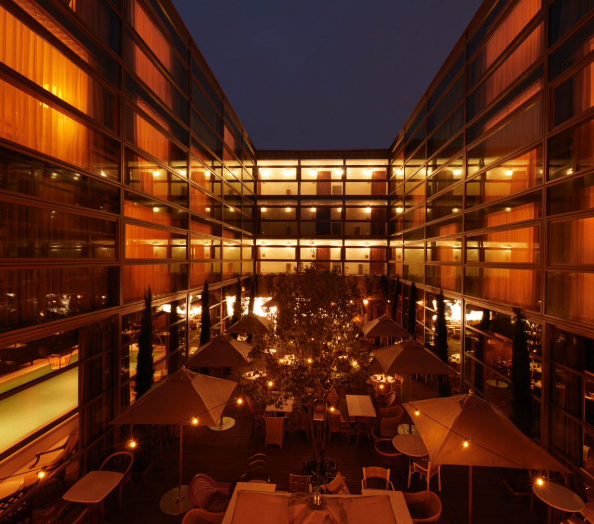 exterior of hotel