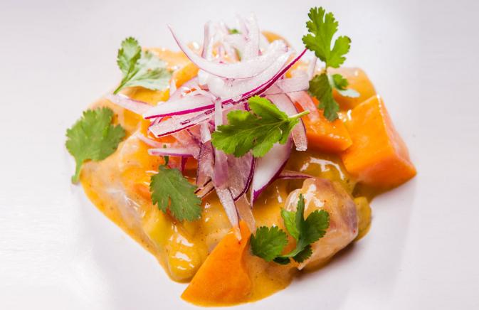 Cuisine at the Bazaar at the SLS Hotel, Beverly Hills. 