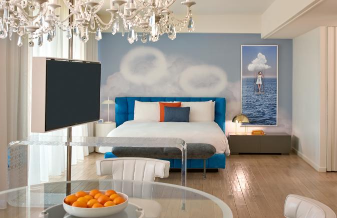 Mondrian LA Skyview loft