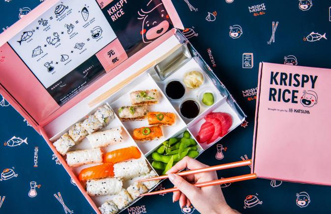Krispy Rice bento box