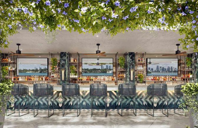 Mondrian South Beach Pool Bar