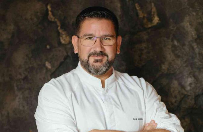 Dani García in chef attire