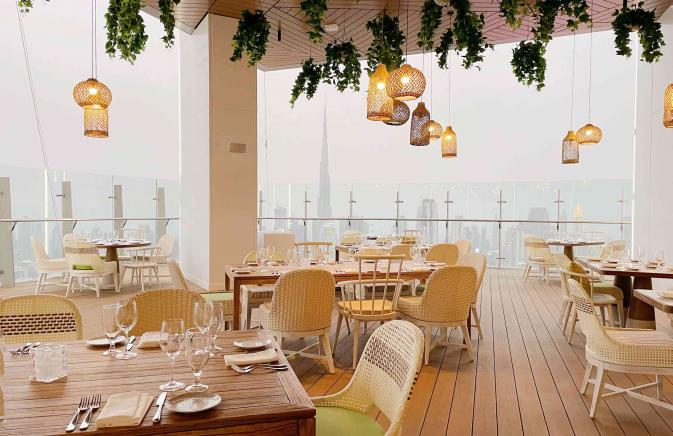 View of Dubai from Fi'lia